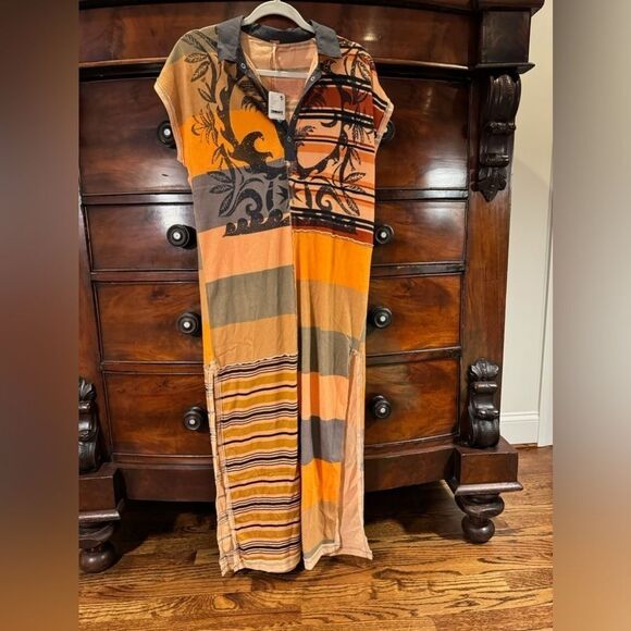 Free People Size XS Wild World MIDI - Picture 4 of 7